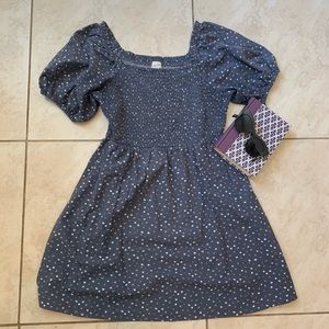Flower print spring dress